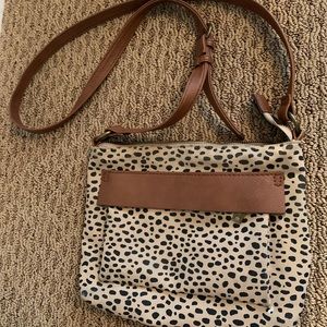 Cheetah print crossbody purse